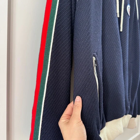 Gucci Striped Wool Hoodie
